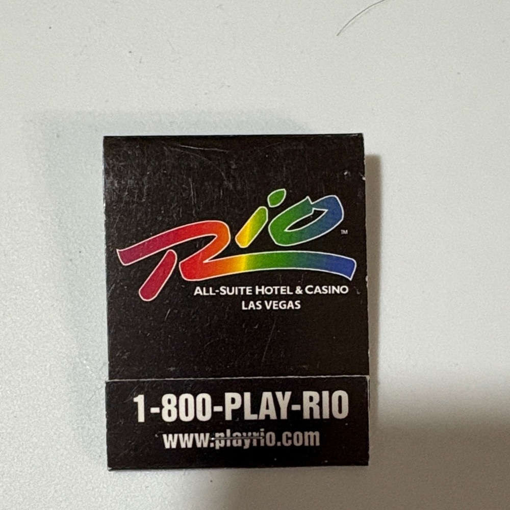 Rio All-Suite Hotel & Casino Matchbook